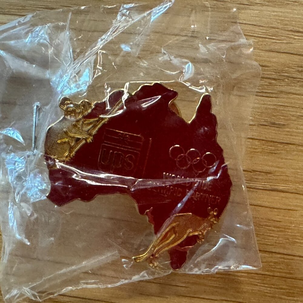 UPS x Olympics Partner Trading Pin, Summer 2000 Olympics Sydney, Australia